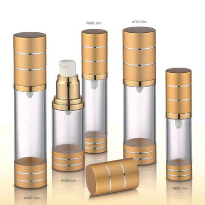 قیمت خوب بطری سرم بدون هوا قابل تنظیم 15ML 20ML 30ML 40ML بطری های توزیع کننده بدون هوا 50ML آنلاین