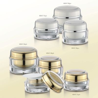 قیمت خوب بطری پلاستیکی آرایشی شیشه آکریلیک آرایشی برای محصولات زیبایی کریستالی آنلاین