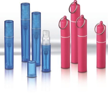 قیمت خوب بطری اسپری آرایشی پلاستیکی 1.5 میلی لیتر / 2 میلی لیتر / 2.5 میلی لیتر / 3 میلی لیتر با بدنه PP آنلاین