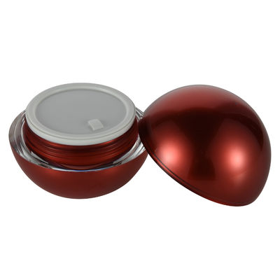 قیمت خوب کپسول پیچش شکل توپ Pmma کرم آرایشی بطری 15g 30g 50g برای لوسیون صورت آنلاین