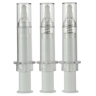 قیمت خوب 5ml/10ml/14ml/20ml سرنج بطری بدون هوا پلاستیکی طراحی مد آنلاین