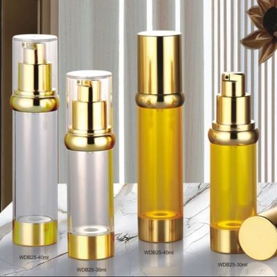 قیمت خوب AS مواد گردن بسته بندی آرایشی بطری 30 میلی لیتر 40 میلی لیتر بطری آرایشی بدون هوا آنلاین