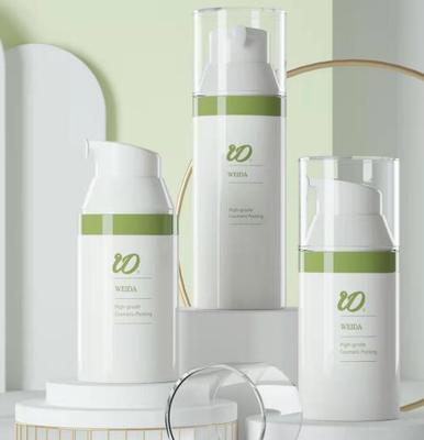 قیمت خوب بطری پمپ ایرلس PETG 30 میلی لیتر 50 میلی لیتر برای بسته بندی لوازم آرایشی آنلاین