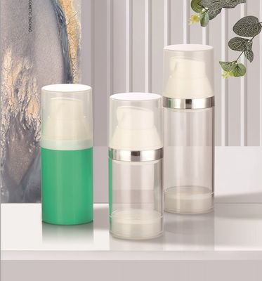 قیمت خوب بطری پمپ بدون هوا PETG 30 میلی لیتر 50 میلی لیتر برای بسته بندی لوازم آرایشی آنلاین